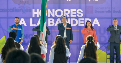 Municipio de Aguascalientes reconoce a alumnos destacados de la Secundaria Técnica No. 23 “Saturnino Herrán”